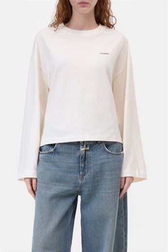 Closed, C95344 Crewneck, Ivory